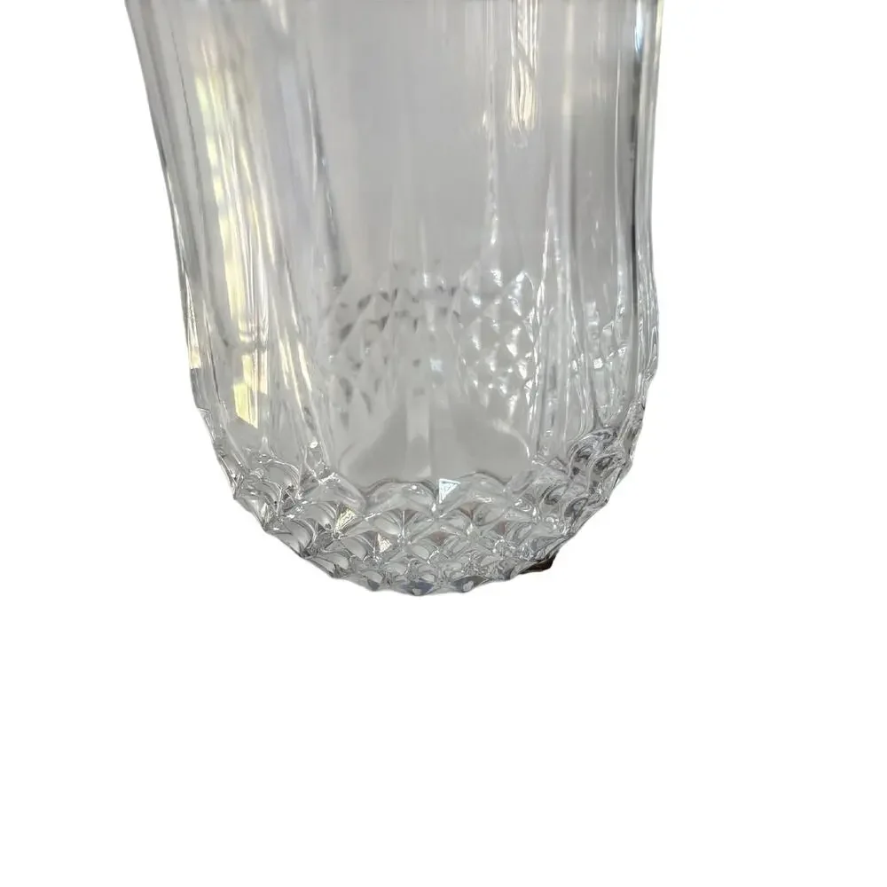 Cristal d’Arques Longchamp 24% Lead Crystal Pitcher 48 Oz France Vintage